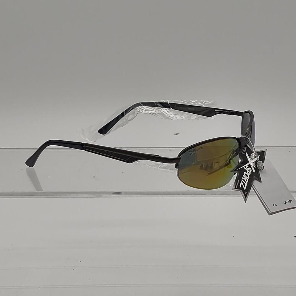 445 xsportz black sunglasses with